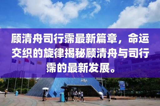 顾清舟司行霈最新篇章，命运交织的旋律揭秘顾清舟与司行霈的最新发展。