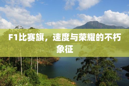 F1比赛旗，速度与荣耀的不朽象征