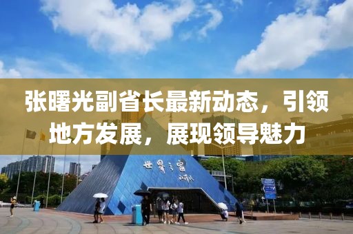 张曙光副省长最新动态，引领地方发展，展现领导魅力