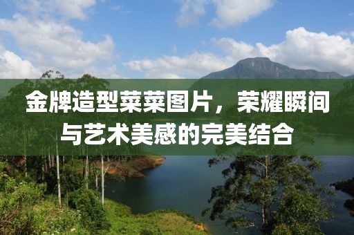 金牌造型菜菜图片，荣耀瞬间与艺术美感的完美结合