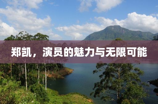 郑凯，演员的魅力与无限可能