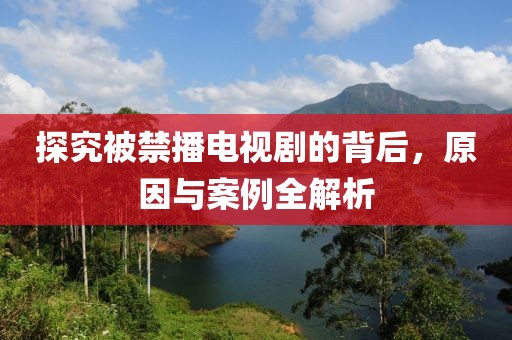 探究被禁播电视剧的背后，原因与案例全解析