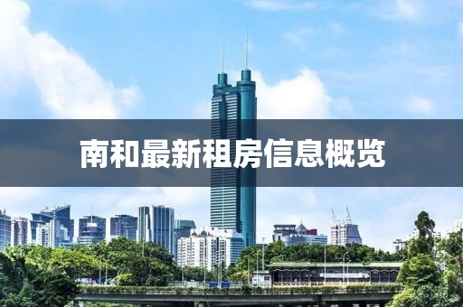 南和最新租房信息概览
