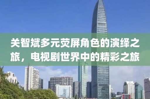 关智斌多元荧屏角色的演绎之旅，电视剧世界中的精彩之旅