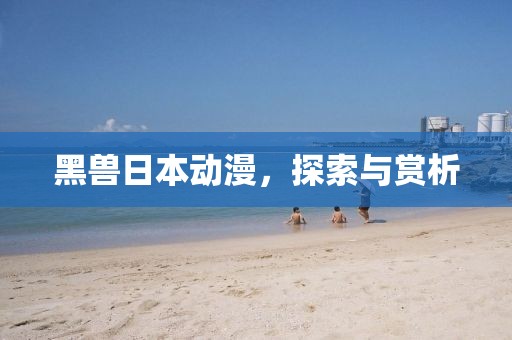 黑兽日本动漫，探索与赏析
