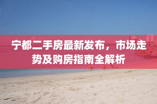 宁都二手房最新发布，市场走势及购房指南全解析