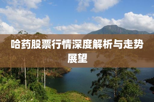 哈药股票行情深度解析与走势展望