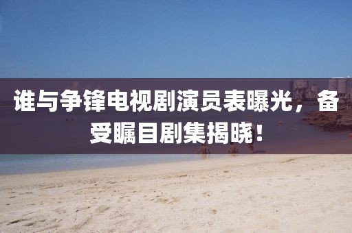 谁与争锋电视剧演员表曝光，备受瞩目剧集揭晓！