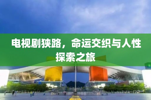 电视剧狭路，命运交织与人性探索之旅