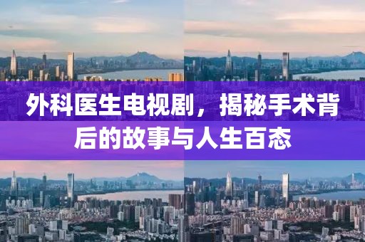 外科医生电视剧，揭秘手术背后的故事与人生百态
