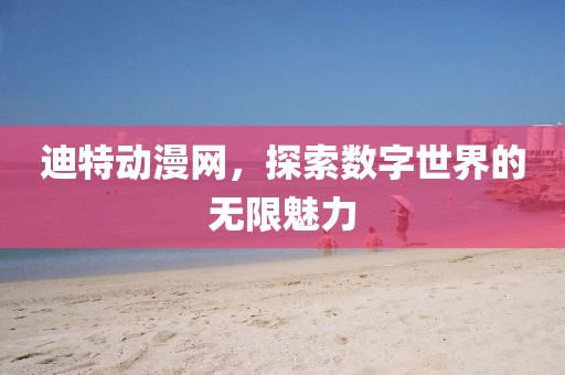 迪特动漫网，探索数字世界的无限魅力