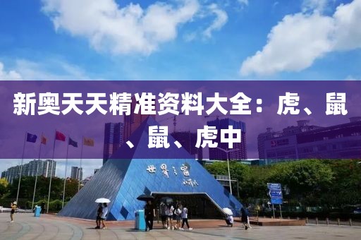 新奥天天精准资料大全：虎、鼠、鼠、虎中