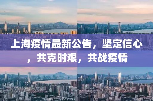 上海疫情最新公告，坚定信心，共克时艰，共战疫情