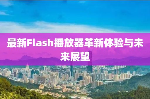 最新Flash播放器革新体验与未来展望