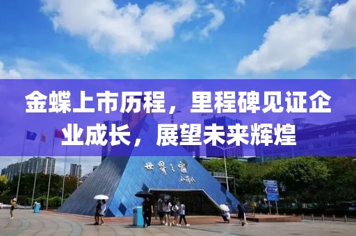 金蝶上市历程，里程碑见证企业成长，展望未来辉煌