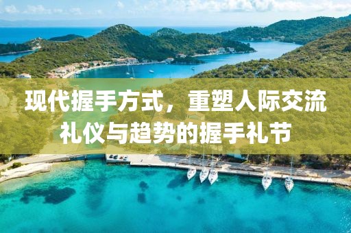 现代握手方式，重塑人际交流礼仪与趋势的握手礼节