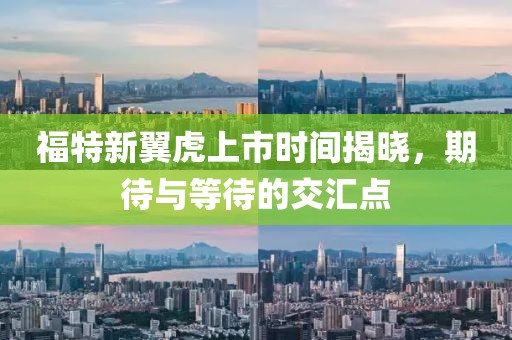 福特新翼虎上市时间揭晓，期待与等待的交汇点