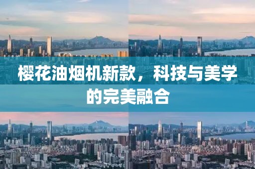 樱花油烟机新款，科技与美学的完美融合