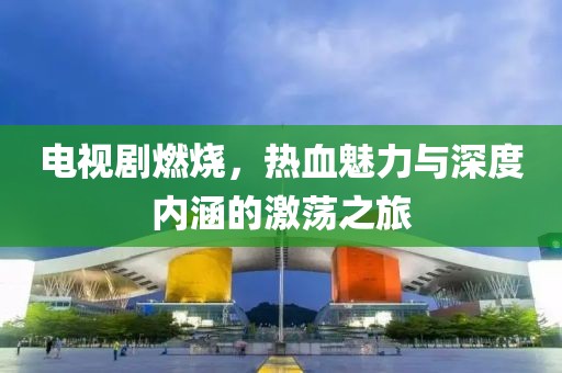 电视剧燃烧，热血魅力与深度内涵的激荡之旅