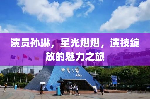 演员孙琳，星光熠熠，演技绽放的魅力之旅