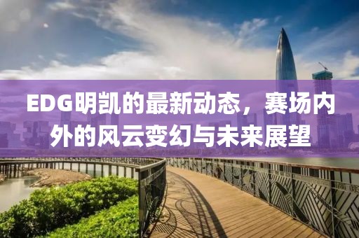 EDG明凯的最新动态，赛场内外的风云变幻与未来展望