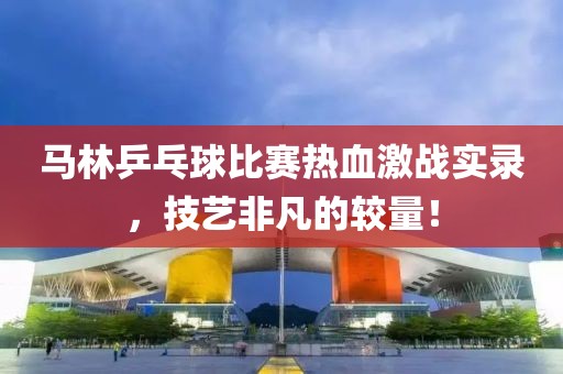 马林乒乓球比赛热血激战实录，技艺非凡的较量！