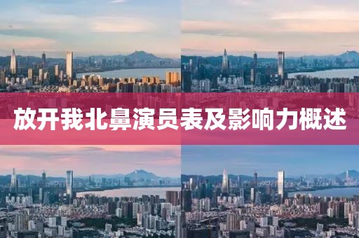 放开我北鼻演员表及影响力概述