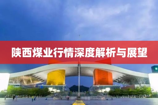 陕西煤业行情深度解析与展望