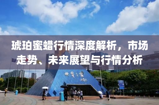 琥珀蜜蜡行情深度解析,市场走势、未来展望与行情分析