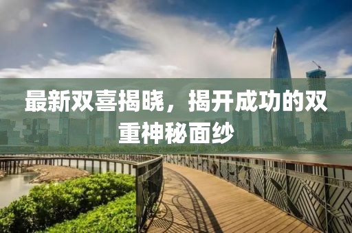 最新双喜揭晓，揭开成功的双重神秘面纱