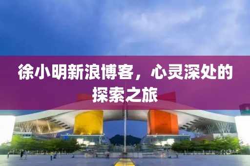 徐小明新浪博客,心灵深处的探索之旅