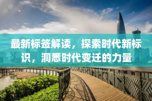 最新标签解读，探索时代新标识，洞悉时代变迁的力量
