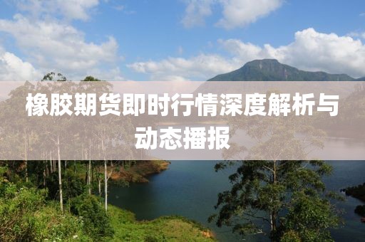 橡胶期货即时行情深度解析与动态播报