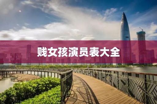 贱女孩演员表大全