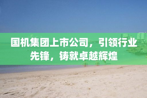 国机集团上市公司，引领行业先锋，铸就卓越辉煌