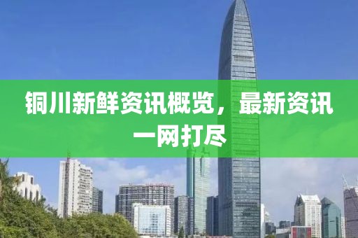 铜川新鲜资讯概览，最新资讯一网打尽