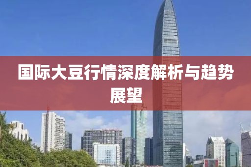 国际大豆行情深度解析与趋势展望