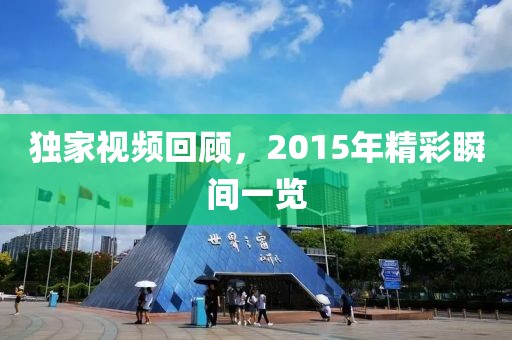 独家视频回顾，2015年精彩瞬间一览