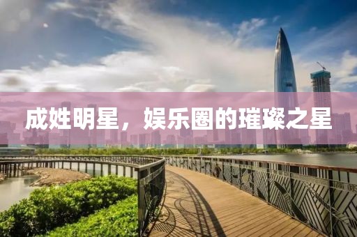 成姓明星，娱乐圈的璀璨之星