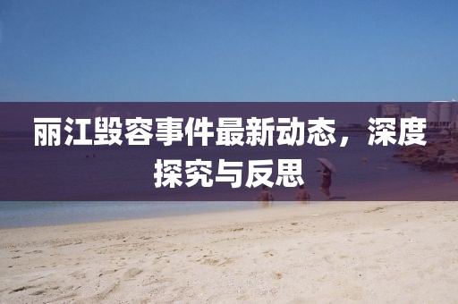 丽江毁容事件最新动态，深度探究与反思