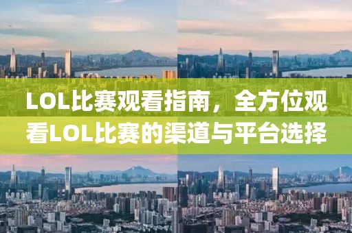 LOL比赛观看指南，全方位观看LOL比赛的渠道与平台选择