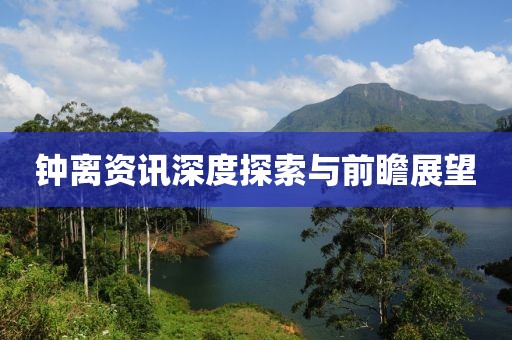 钟离资讯深度探索与前瞻展望