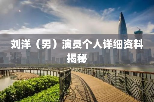 刘洋（男）演员个人详细资料揭秘