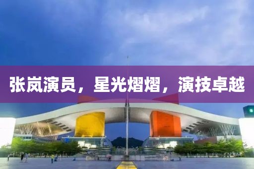 张岚演员，星光熠熠，演技卓越