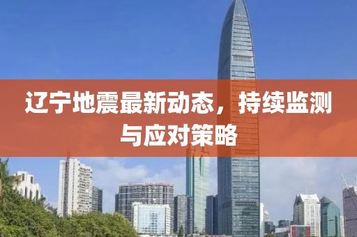 辽宁地震最新动态，持续监测与应对策略