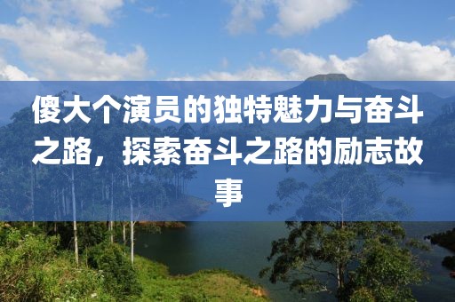 傻大个演员的独特魅力与奋斗之路，探索奋斗之路的励志故事
