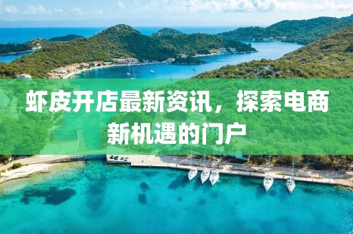 虾皮开店最新资讯，探索电商新机遇的门户