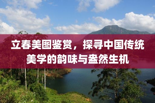 立春美图鉴赏，探寻中国传统美学的韵味与盎然生机