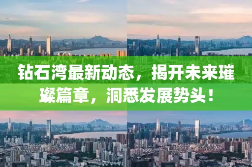 钻石湾最新动态，揭开未来璀璨篇章，洞悉发展势头！