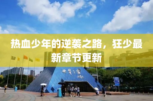 热血少年的逆袭之路，狂少最新章节更新